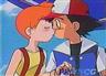 Misty in love kissing ash (Pokemon)